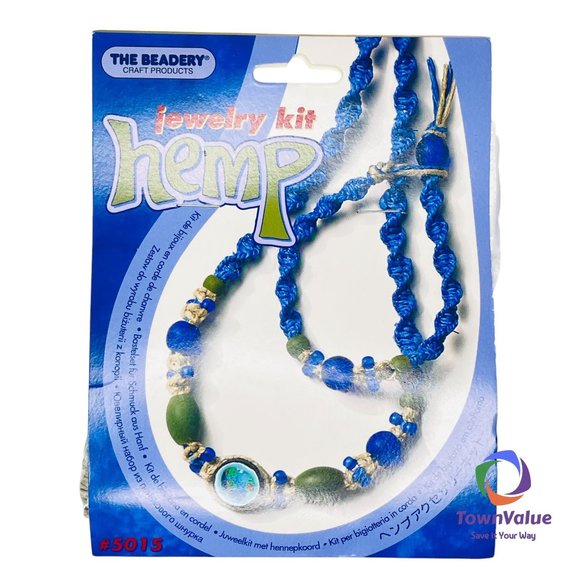 The Beadery Hemp Jewelry Making Craft Kit Set Of 4 1998 2001 Friendship Bracelet - Picture 5 of 10